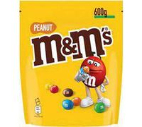 M&M's Cacahuète enrobée de chocolat - pochon - 600g - Le pochon de 600g