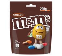 M&M'S CHOCO Bonbons Chocolat au Lait Sachet 200g | Bonbons chocolat M&M'S au chocolat en format pratique à partager pour vos pauses gourmandes