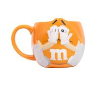 M&M'S COLLECTION Mug M&M'S - Tasse Orange à l'Effigie des Personnages M&M'S - Cadeau Original pour Faire Plaisir ou Remercier
