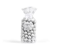 M&M'S COLLECTION Peanut Sachet 280g Blanc - Bonbons Chocolat & Cacahuète, pour Mariage, Baptême, Saint-Valentin, Communion, Anniversaire Chic