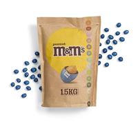M&M'S Collection Peanut Sachet Vrac Bleu 1,5kg - Bonbons Chocolat & Cacahuète, parfaits pour Naissance, Baptême, Baby Shower, Gender Reveal, Communion, Anniversaire
