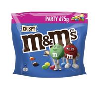 M&M'S Crispy Cœur Croquant en Chocolat au Lait, Boîte 675 g