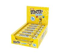 M&M's Hi Protein Peanut Bar (12 x 51g) - High Protein Snack with M&M's, Peanuts, Caramel and Milk Chocolate - Contains 15g Protein