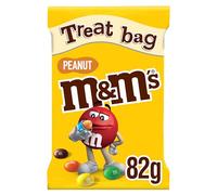M&M's Lot de 16 sachets de friandises au chocolat cacahuète 82 g