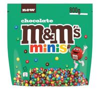 M&M'S Minis Bonbons Chocolat au Lait Grand Format Partage 800g | Bonbons chocolat M&M'S Minis grand format, parfaits pour tous les gourmands et à partager en famille au quotidien