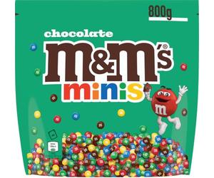 M&M'S Minis Bonbons Chocolat au Lait Grand Format Partage 800g | Bonbons chocolat M&M'S Minis grand format, parfaits pour tous les gourmands et à partager en famille au quotidien