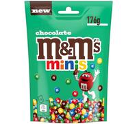 M&M'S Minis Bonbons Chocolat au Lait Sachet 176g | Petits sachets M&M'S Minis, parfaits pour tous les gourmands et à partager en famille au quotidien