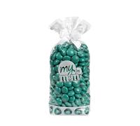 M&M'S mono couleur au chocolat au lait - Sachet de 300g de M&M'S - Idée de DIY - Idéal pour un mariage, une fête d'anniversaire, un buffet de bonbons, un baptême, une gender reveal (Vert Emeraude)