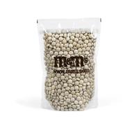 M&M'S mono couleur au chocolat au lait - Sachet vrac de 1,5kg de chocolats - Idée de DIY - Idéal pour mariage, fête d'anniversaire, buffet de bonbons, baptême, gender reveal (Crème)