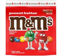 M&M's Party Size Peanut Butter Chocolate Candies - 34oz