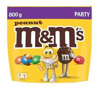 M&M'S PEANUT Bonbons Chocolat au Lait & Cacahuètes Sachet 800g
