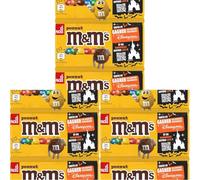 M&M'S PEANUT - Bonbons chocolat au lait et cacahuètes - 5 sachets de 36g (Lot de 3)