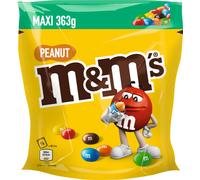 M&M's Peanut Cacahuètes enrobées de chocolat au lait et de sucre 363g
