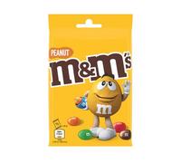 M&M'S PEANUT - Bonbons Chocolat au Lait & Cacahuètes - Grand Format - Lot de 16 x 82g