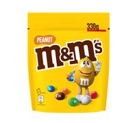 M&M'S Peanuts - Cacahuètes et chocolat au lait - Pochon de 330 g