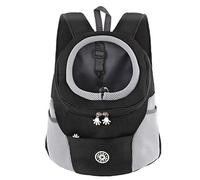 M MUNCASO Sac à Dos de Transporter pour Petits Chiens Tissu Elastique et Perméable avec Fond étanche, pour Randonnée Voyage en Plein Air