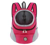 M MUNCASO Sac à Dos de Transporter pour Petits Chiens Tissu Elastique et Perméable avec Fond étanche, pour Randonnée Voyage en Plein Air