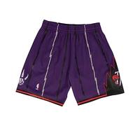 M&N Mixte Nba Swingman 2.0 - T. Raptors Shorts, Mauve, M Grande taille Grande longueur