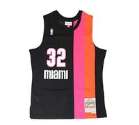 M&N NBA Swingman Maillot 2.0 Miami Heat 2005-06 S. O'Neal Black/Black S