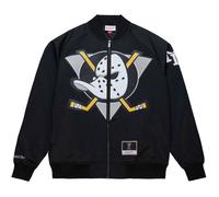 M&N Satin Bomber Veste - Anaheim Ducks Teemu Selänne L