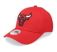 Mitchell & Ness NBA/HWC Team Ground 2.0 Classic Red Curved Snapback - Chicago Bulls, Rouge