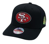 M&n Stretch Snapback Classic Red Cap - San Francisco 49ers