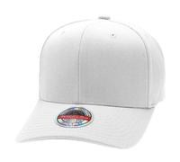 M&N Stretch Snapback Classic Red Stretch-Fit Cap blanc