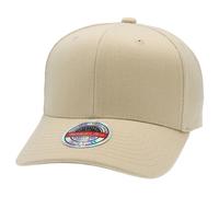 M&N Stretch Snapback Classic Red Stretch-Fit Cap sand beige
