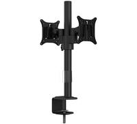 M Officeline Deskmount Double Moniteur Support Arrière À Vesa 38.1-76.2cm,Noir -
