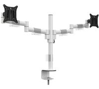 M Officeline Deskmount Double Moniteur Support Avec Étendu Bras Vesa 38.1-76.2cm