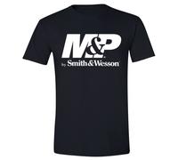 M & P par Smith & Wesson pour Homme Logo T-Shirt Noir Medium