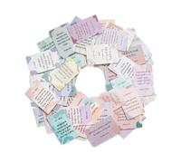 M. Pen- cartes de prire 70 cartes de vers bibliques uniques mini cartes d'criture cartes de prire pour les femmes et les hommes cartes d'crit