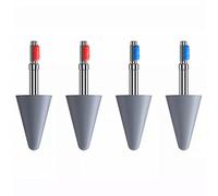M-Pencil Lot de 4 pointes de rechange pour Huawei M-Pencil Stylus Pencil Pointes originales Nib pour Honor Magic Pencil (2 rouges + 2 bleues)
