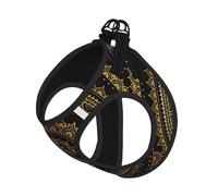 M Pet Harnais pour chien - Petite taille, imprimé mandala kaléidoscope réglable pour les voyages en plein air et la marche