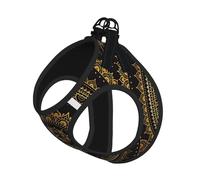 M Pet Harnais pour chien - Petite taille, imprimé mandala kaléidoscope réglable pour les voyages en plein air et la marche