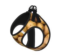 M Pet Harnais pour chien - Petite taille, imprimé pommes de terre de jardin, réglable pour les voyages en plein air et la marche