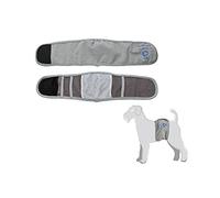 M-PETS Bandeau hygiénique pour Chiens mâles marqueurs ou incontinents Taille S Diamètre 36/42 cm