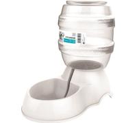 M-PETS Distributeur d'eau Cylinder - 3500ml - Blanc - Pour chien