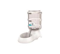 M-PETS Distributeur deau Hexagonal - 3500ml - Blanc - Pour chien