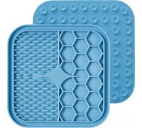M-Pets LeccaMat Tapis à lécher bleu L