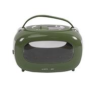 Caisse de transport - M PETS - SIXTIES Classic - Poignée - Bandoulière - Ouverture latérale - 5 kg max - Vert
