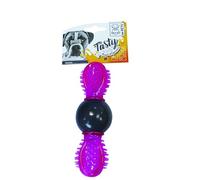 M-Pets Uranus TPR Jouet pour chien avec bol trophée Rose 16 cm