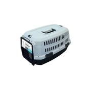 M-Pets Caisse de transport Viaggio Carrier M 68 x 47,6 x 45 cm Noir et gris Pour chien