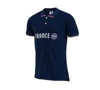 M - Polo - France - Collection Officielle Allez Les Bleus - 220 Grs - Coton - Homme Multicolore