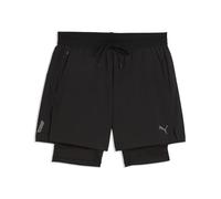 PUMA Short tissé stretch 2-en-1 PWRMODE Homme, Accessoires, Noir, XXL XXL