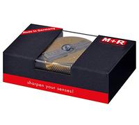 M&R Taille-crayon 706021000 double rond en laiton en boîte cadeau