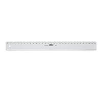 M + R 711200000 slim Règle 20 cm Transparent