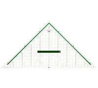 M + R 723320000 Équerre 32 cm Transparent Gradué, vert