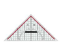 M+R Equerre Géométrique, Plexiglas, Hypoténuse: 170 Mm