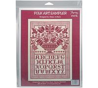 M & R Technologies Folk Art Broderie au Point de Croix compté pour 25,4 x 14.75-inch 14 Fils